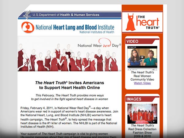 eMNR - NHLBI / Support Heart Health Online